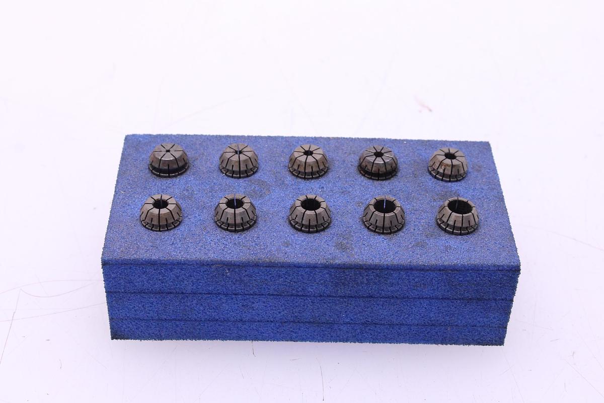 Usado Set Pinzas Resorte DIN 6499 ER-16 - 10 Pinzas