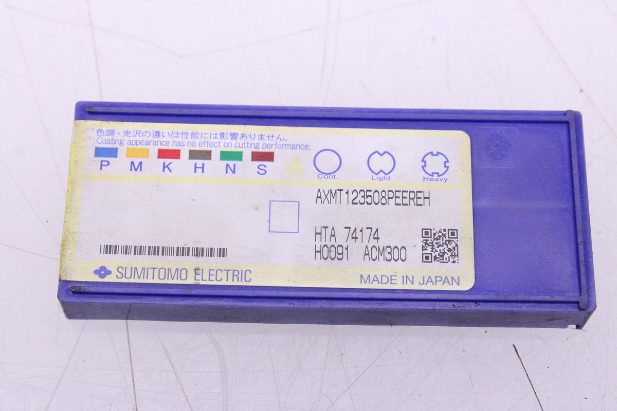 Usado Fresas + Plaquitas de Widia AXMT123508