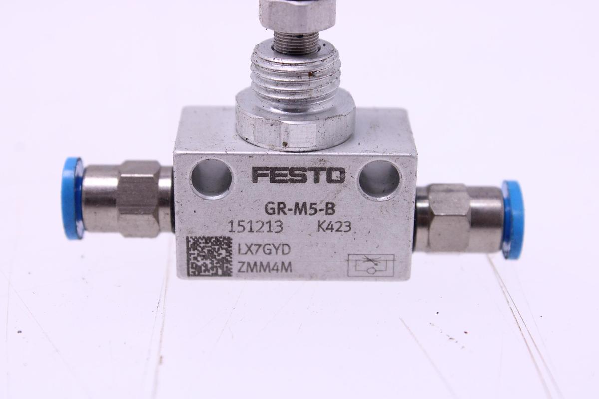 Usado Válvula Reguladora Caudal FESTO GR-M5-B