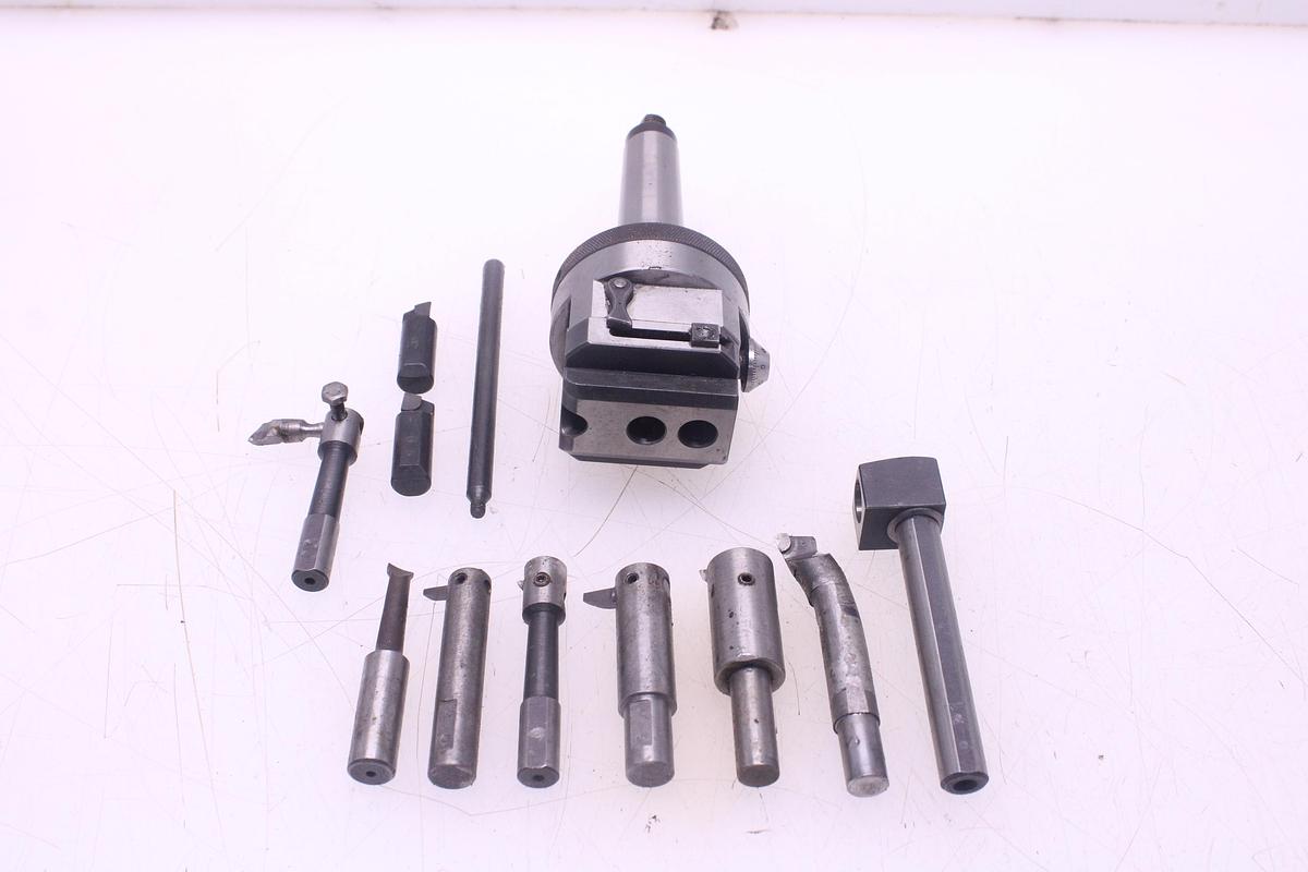 Usado Cabezal Mandrinado CONIC A-200 Mango Cónico MT4