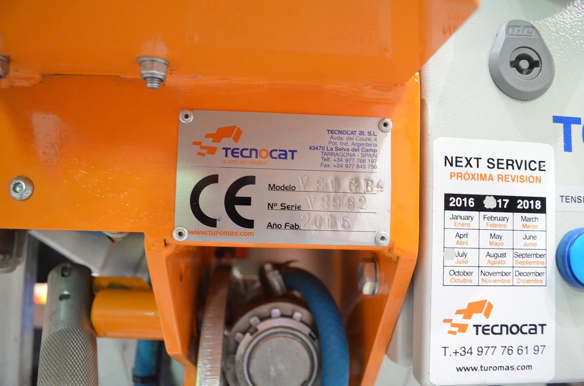 Usado Ventosas para cristal TECNOCAT VS1GB4 - Año 2015