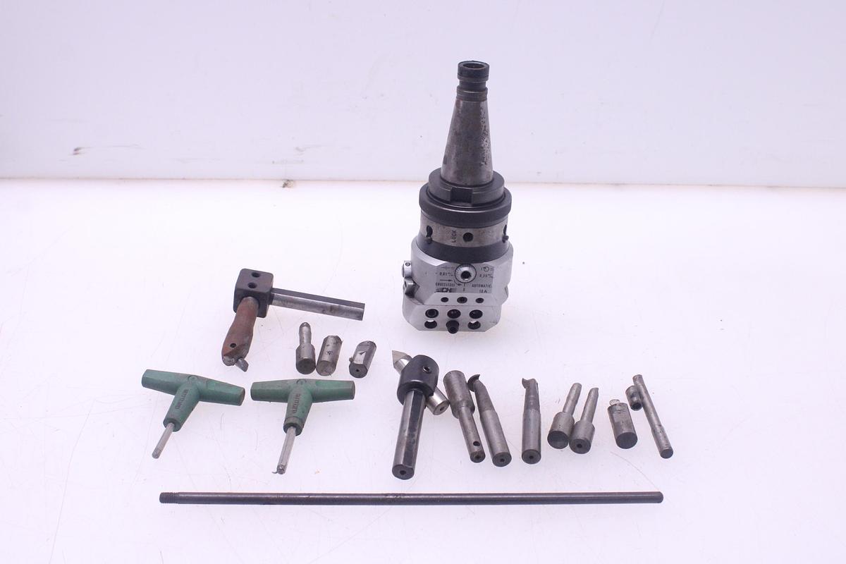 Usado Cabezal mandrinado automático Crucelegui 18-A