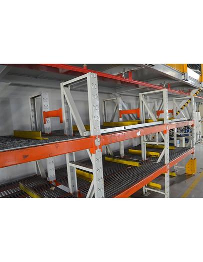 Usado Estanterías doble rack selectivo APR 1550x4500mm