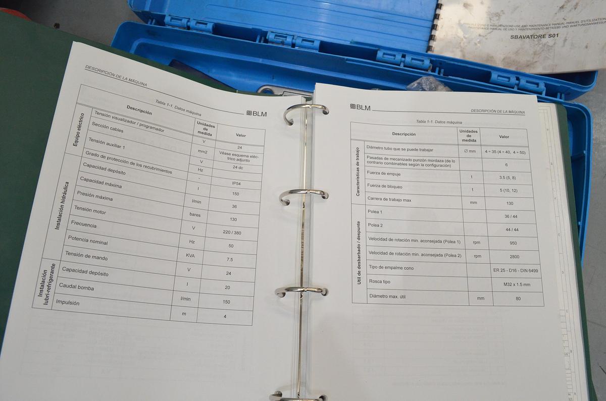Usado Deformadora de tubos BLM modelo TUBE-FORM