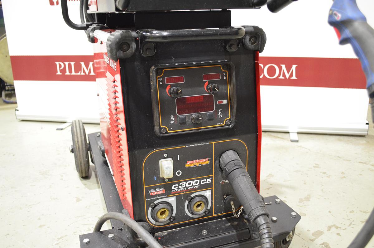 Usado Maquina soldar hilo Lincoln PowerWave C300 CE