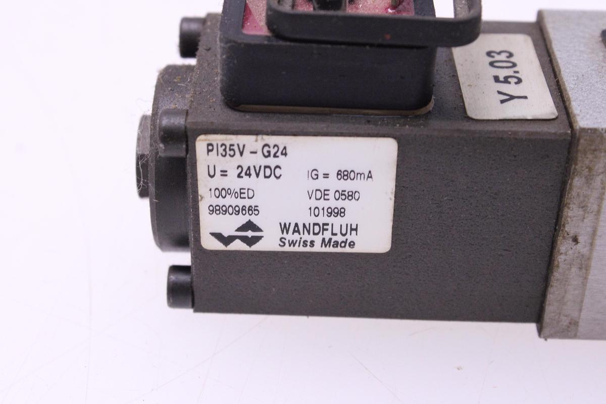 Usado Valvula Electromagnetica WANDFLUH BPWS4D41-10-S1593