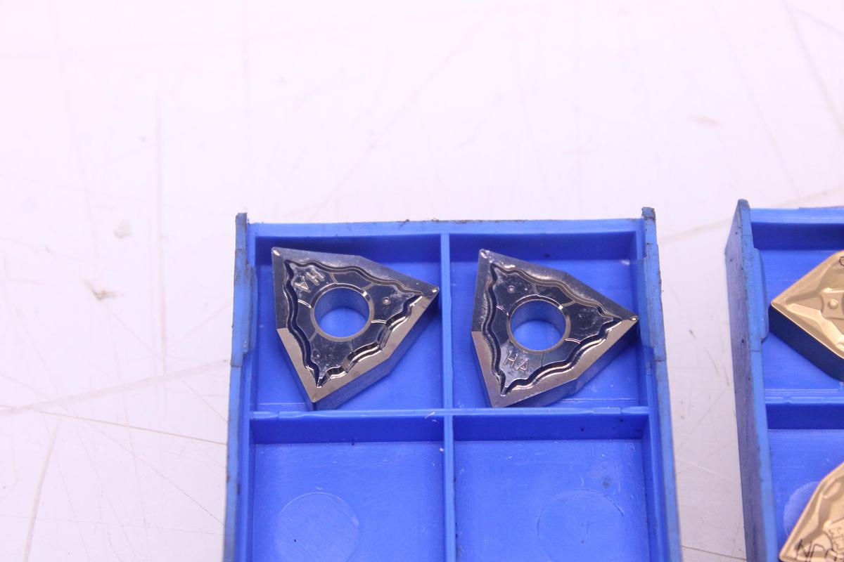 Usado Plaquitas de Widia Korloy WNMG080404 / WNMG080408