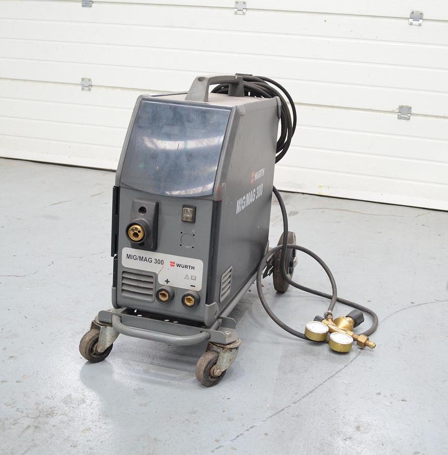 Usado Maquina soldar hilo Wurth MIG-MAG 300