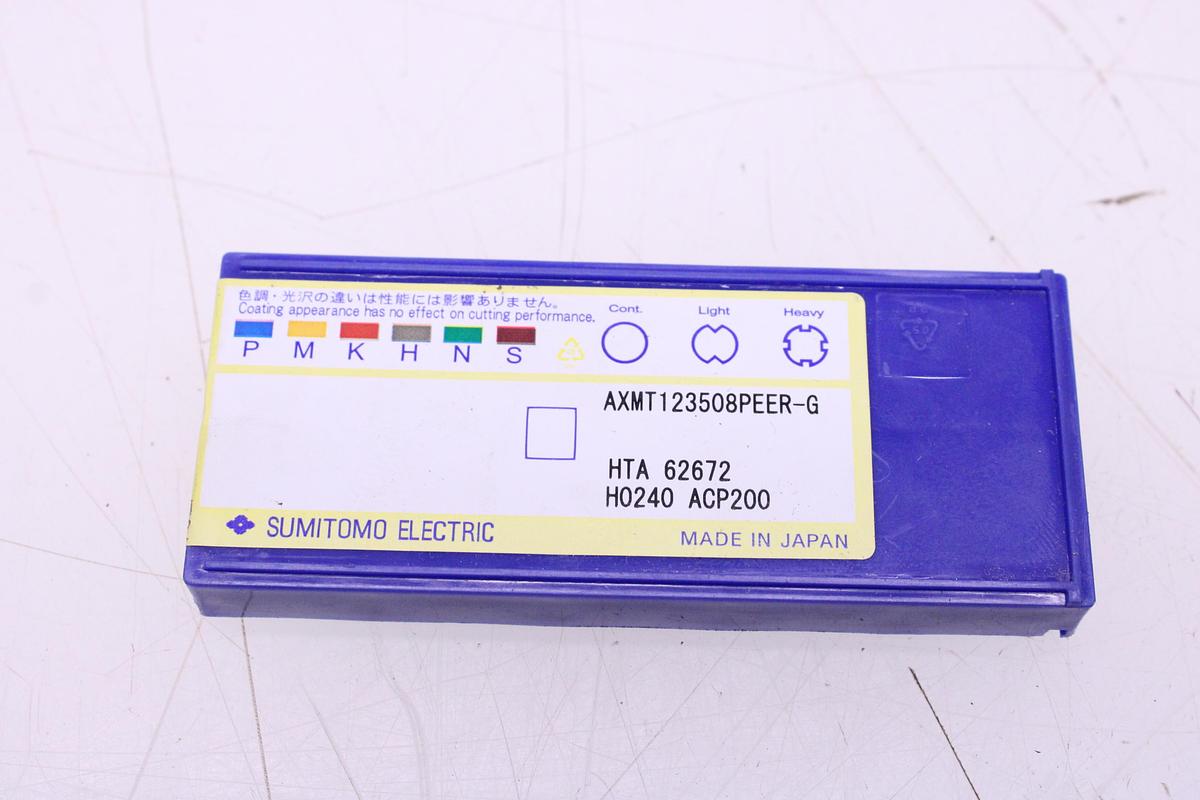 Usado Fresas + Plaquitas de Widia AXMT123508