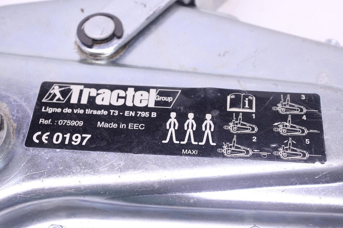 Usado Kit Línea de Vida Temporal Tractel Tirsafe T3