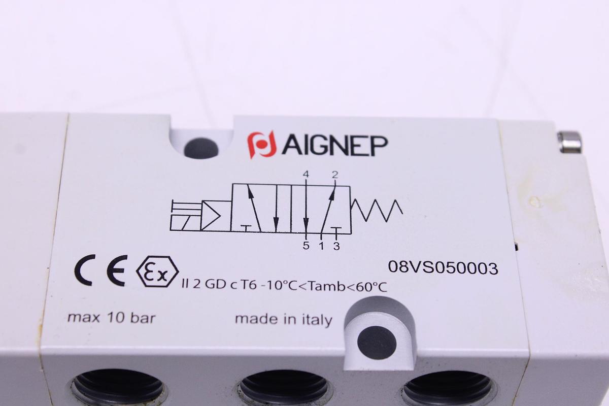 Usado Electroválvula Neumática AIGNEP 08VS050003