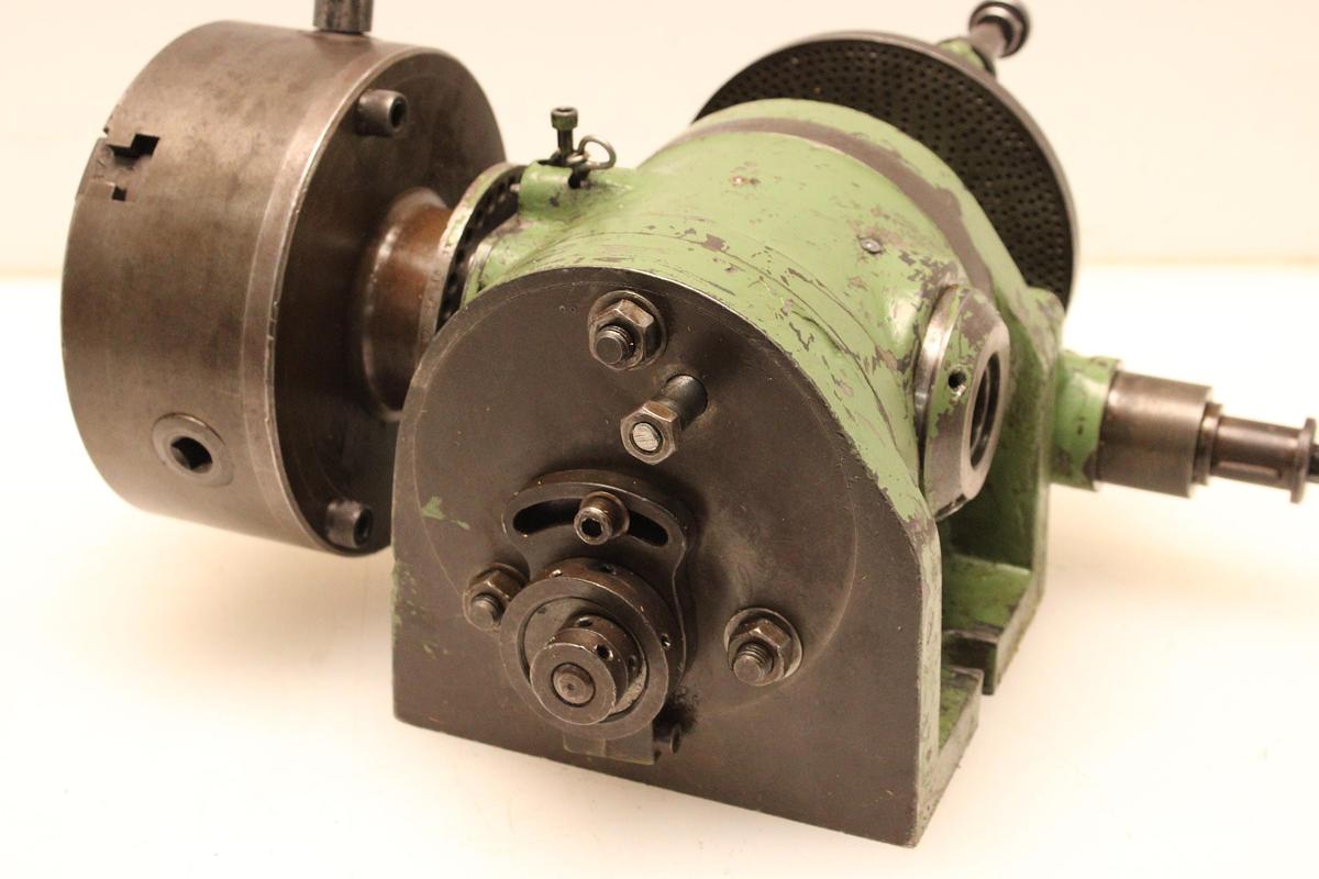 Usado Plato divisor universal con punto y plato 3 garras 200mm TDGE