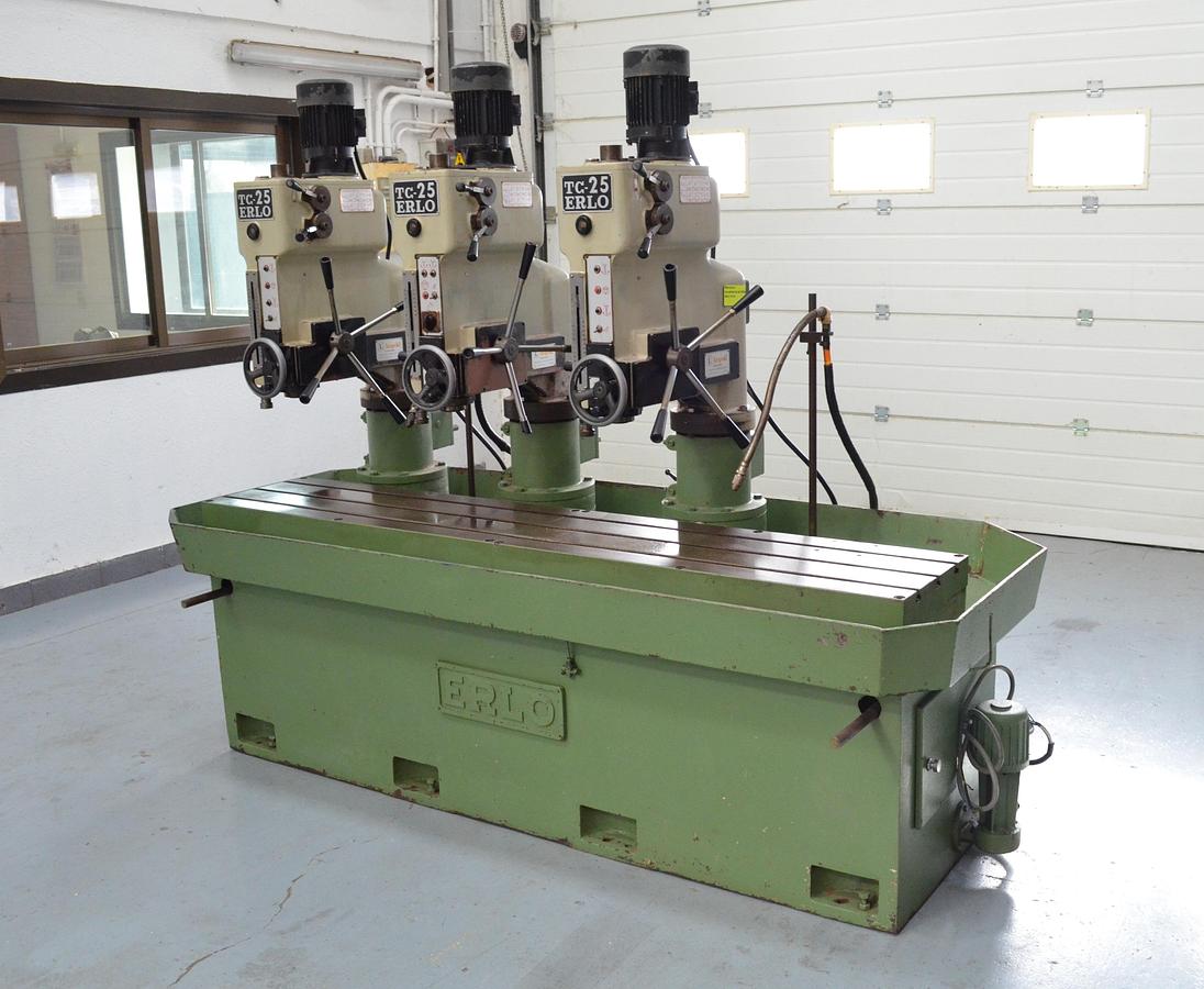 Usado Taladros sobremesa 3ud. Erlo TC-25 en batería