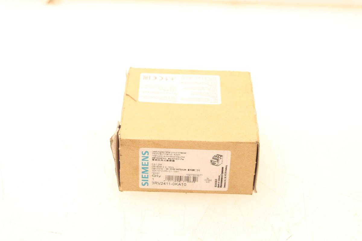 Usado Disyuntor SIEMENS 3RV2411-0KA10