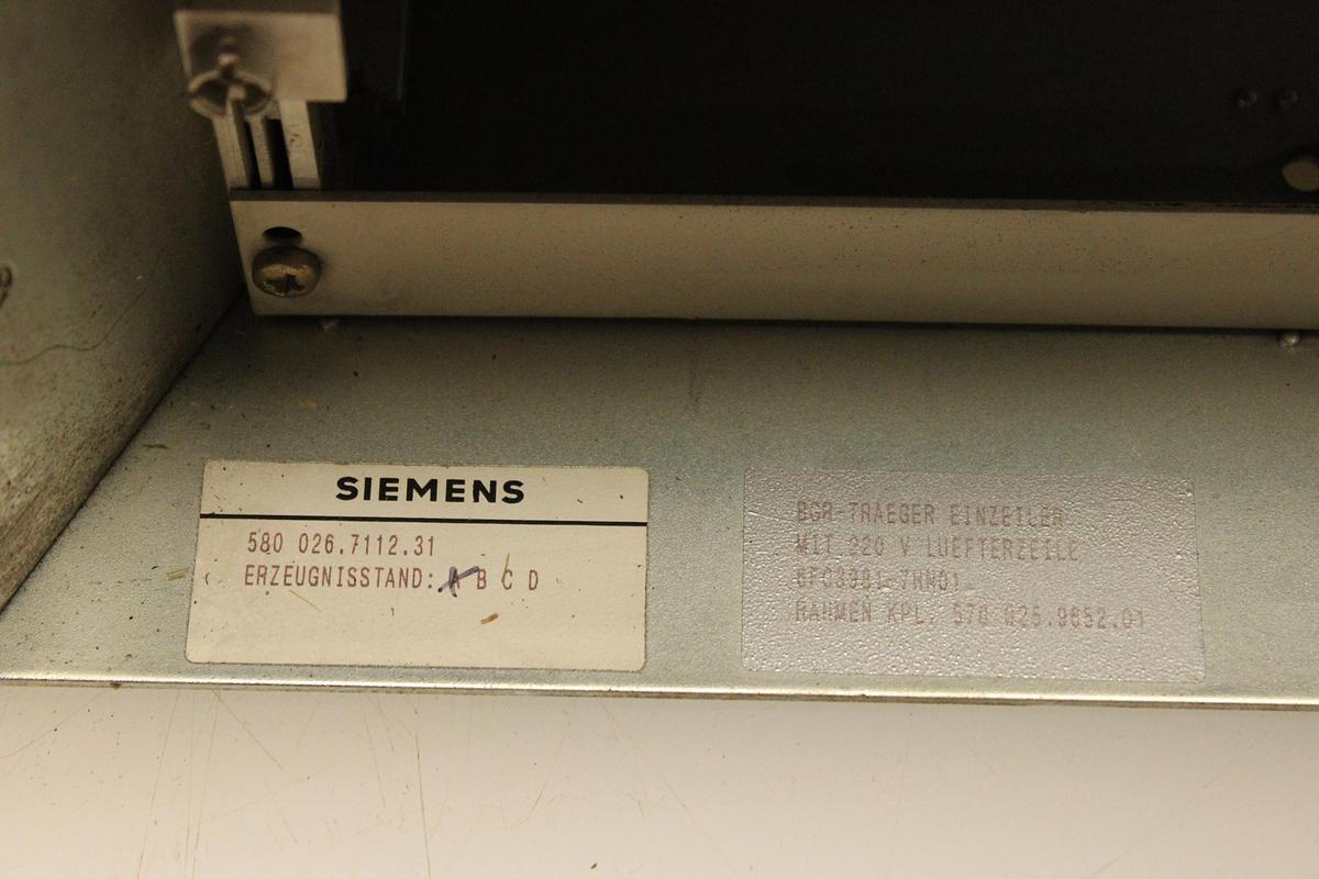 Usado Sistema Alimentación Integrado SIEMENS SINUMERIK 3 6FC3771-2FA-Z
