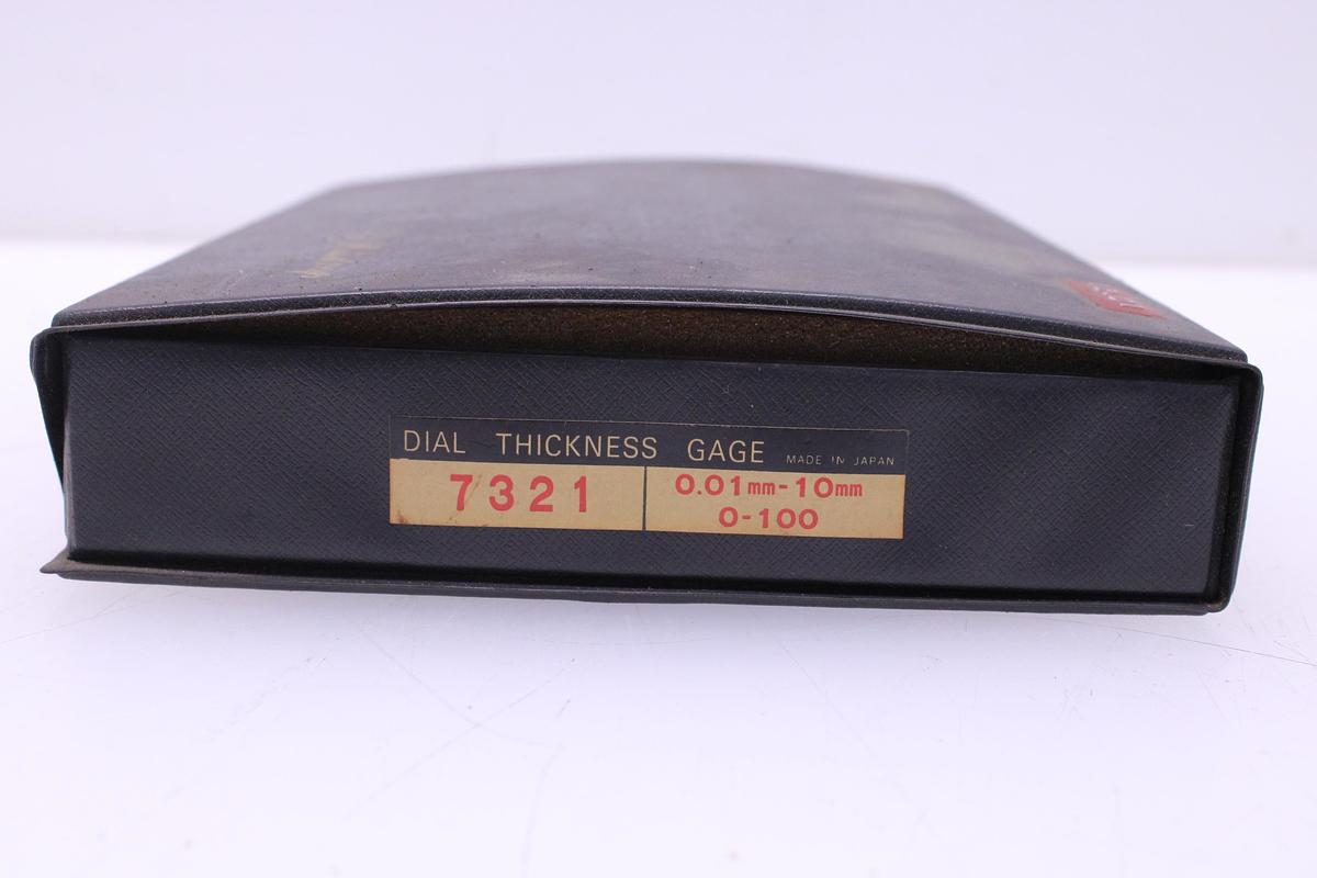 Usado Medidor Espesores Analogico Mitutoyo Ref.7321 0-10mm
