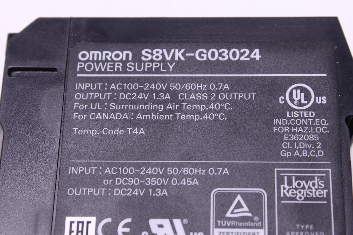 Usado Modulo Fuente de Alimentación OMRON S8VK-G03024