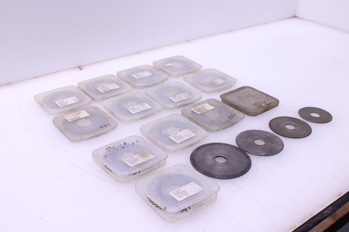 Usado Lote Fresas ATORN 80 a 125mm - 17 Unidades