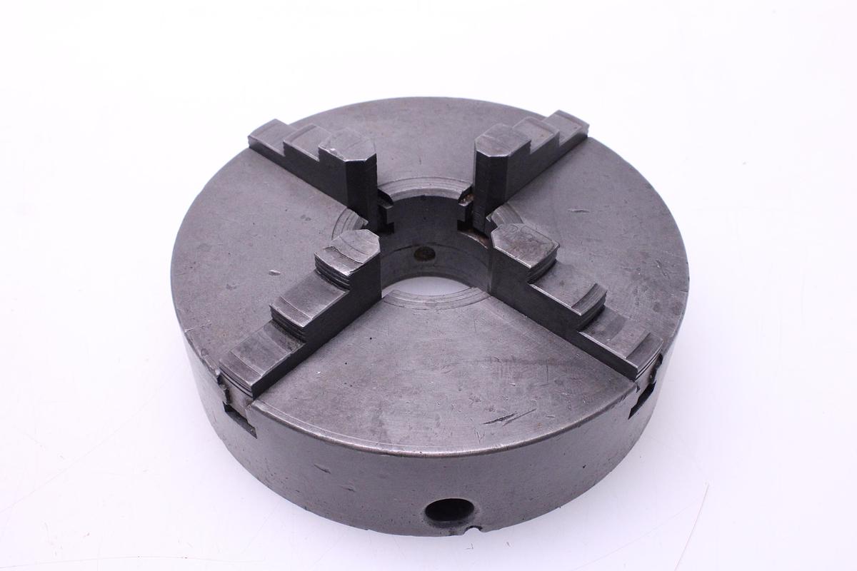 Usado Plato de Torno 4 Garras 265 mm + Juego 4 Garras