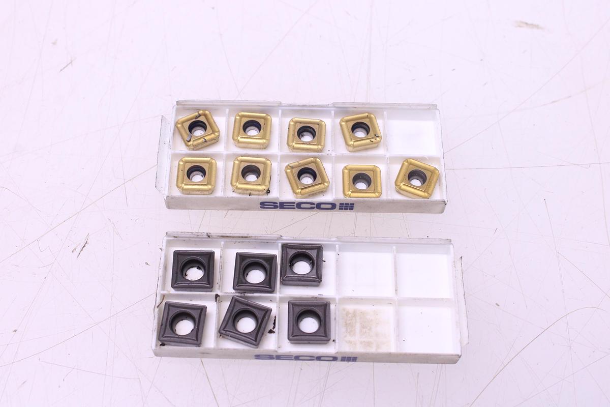 Usado Brocas Portaplaquitas SECO SD503-40-120-32R7 / SD525-43-215-40R7 + Widias SPGX12T3 / SCGX120408