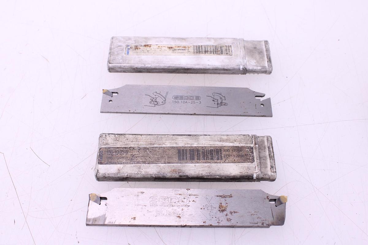 Usado Herramienta Tronzado SECO 150.10-2525-25 + Laminas Portaplaquitas