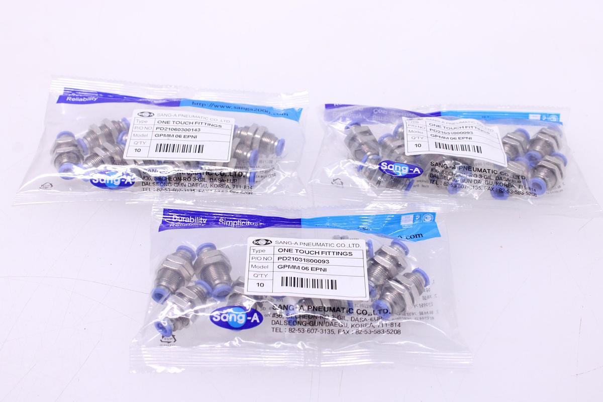 Usado Racores Sang-A GPMM 06 EPNI - 30 Unidades