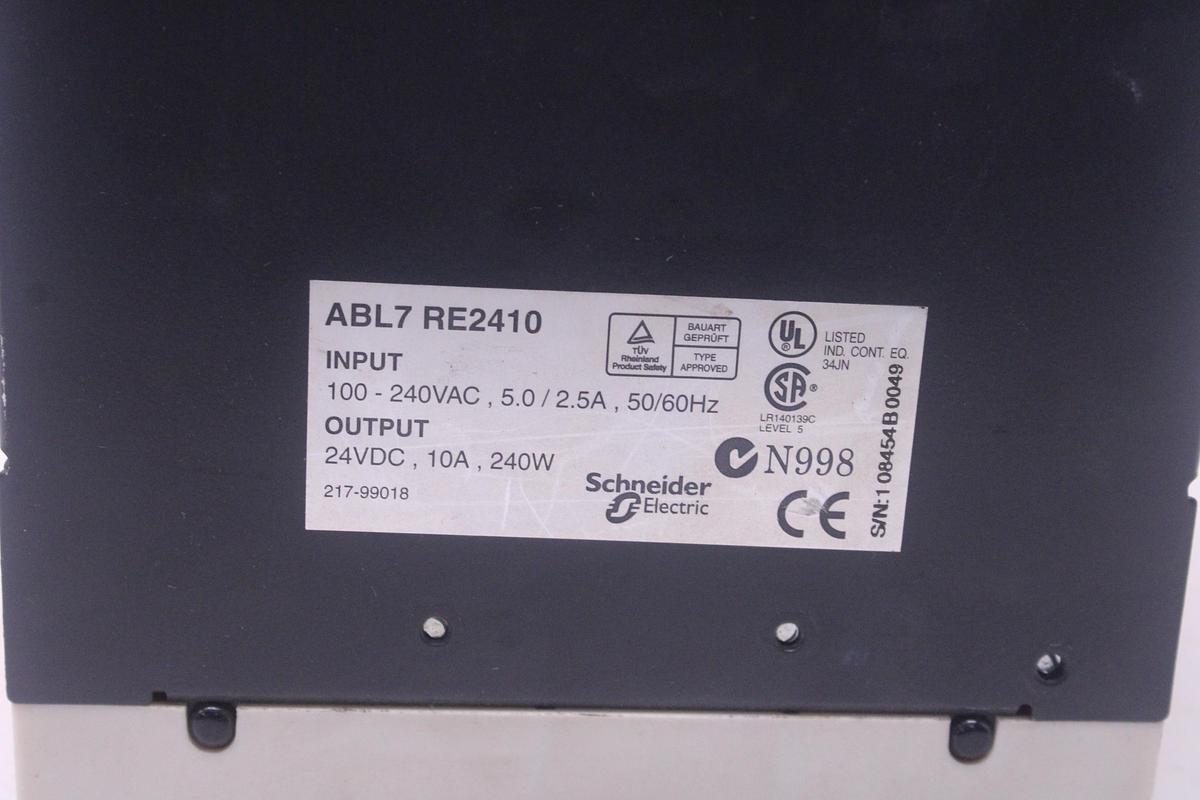 Usado Modulo fuente de alimentación Telemecanique ABL7 RE2410