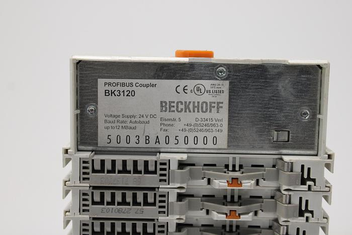 Accoppiatore Profibus Beckhoff BK3120 - 1PZ, Nuovo, Spedizione Rapida