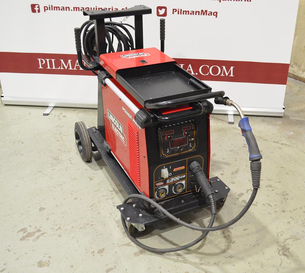Usado Maquina soldar hilo Lincoln PowerWave C300 CE