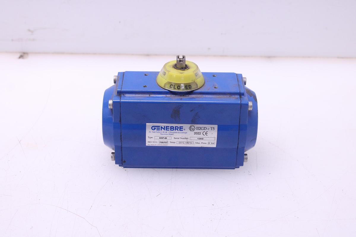 Usado Actuador Neumático Rotativo GENEBRE GNP-60