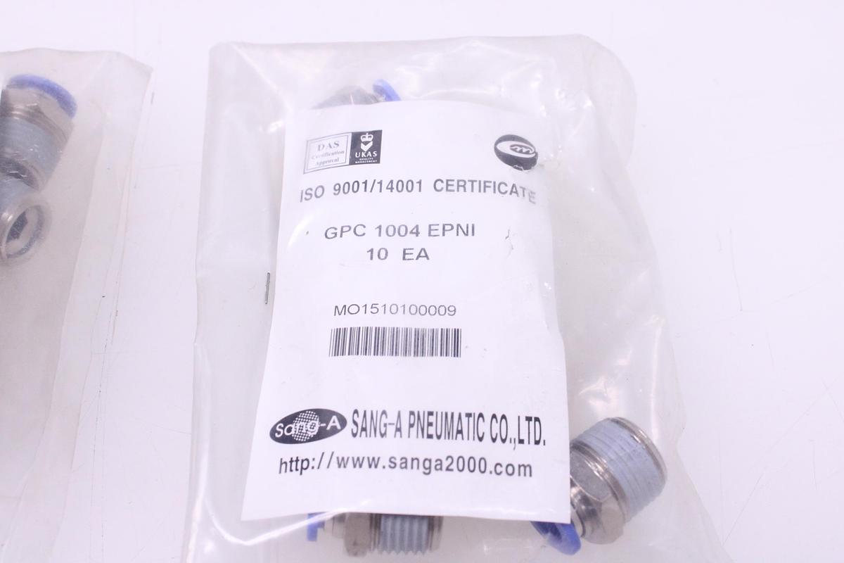 Usado Racores Conector Recto M10 + Rosca 1/2" - 10 Unidades Sang-A GPC 1004 EPNI