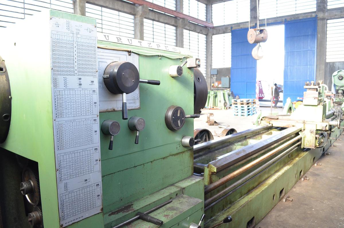 Usado Sarrià - Torno Gurutzpe Super AT 8000-600 - 8m 1200 volteo