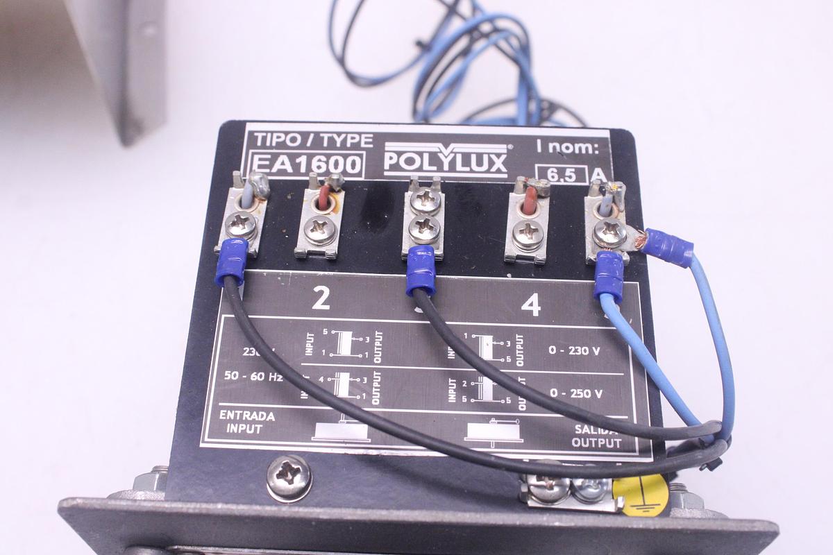 Usado Autotransformador Regulable POLYLUX EA 1600