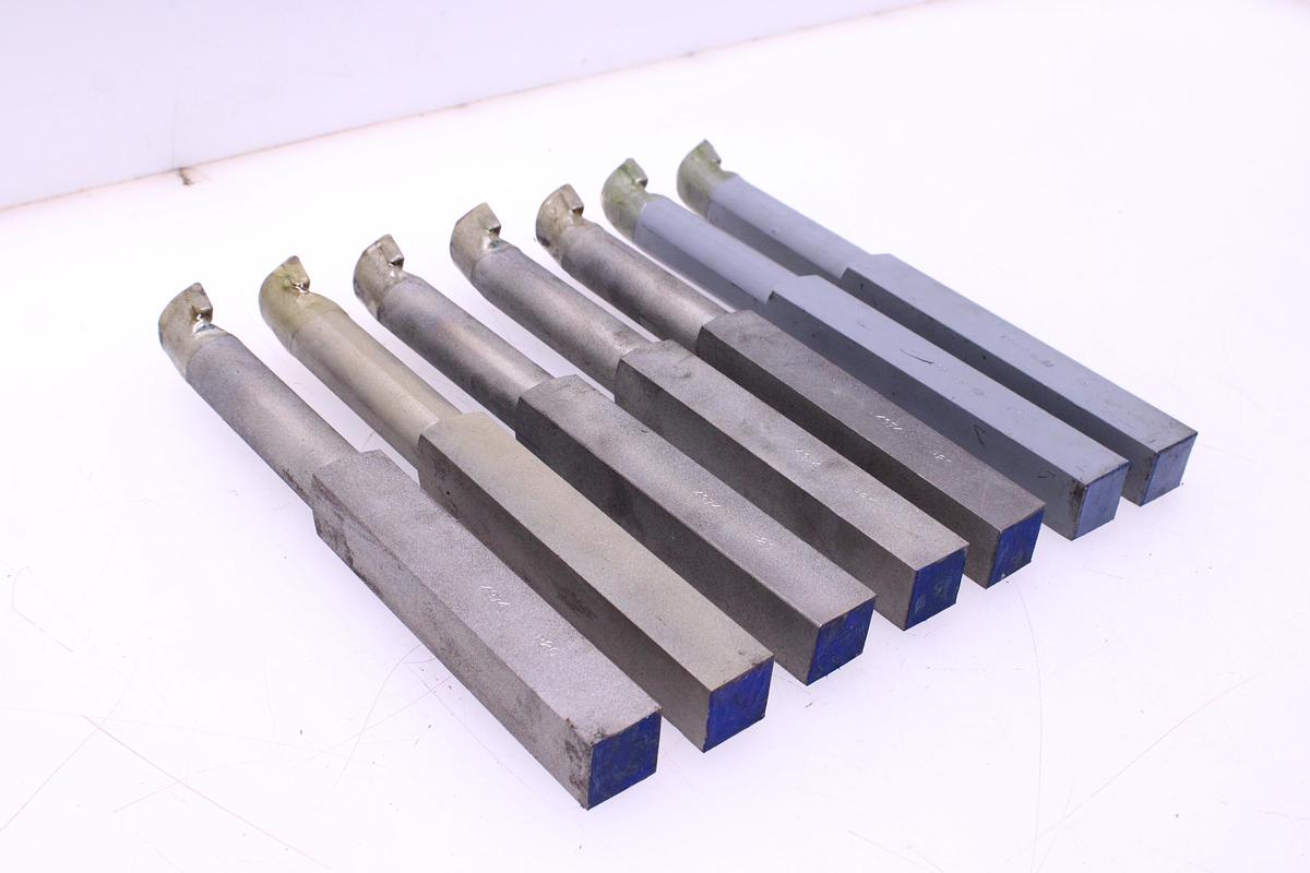 Usado Lote Cuchillas de Tornear Metal Duro 32x32 - 7 Unidades