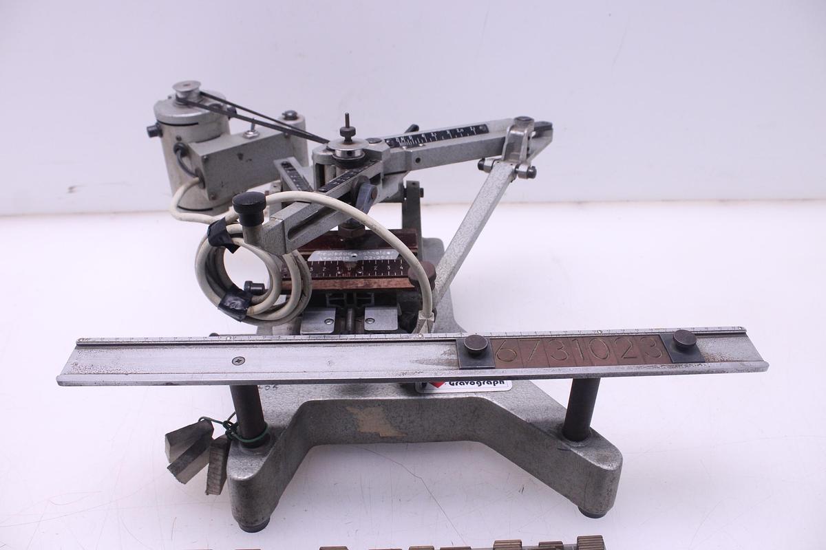 Usado Maquina de Grabado Mecánico GRAVOGRAPH IF3