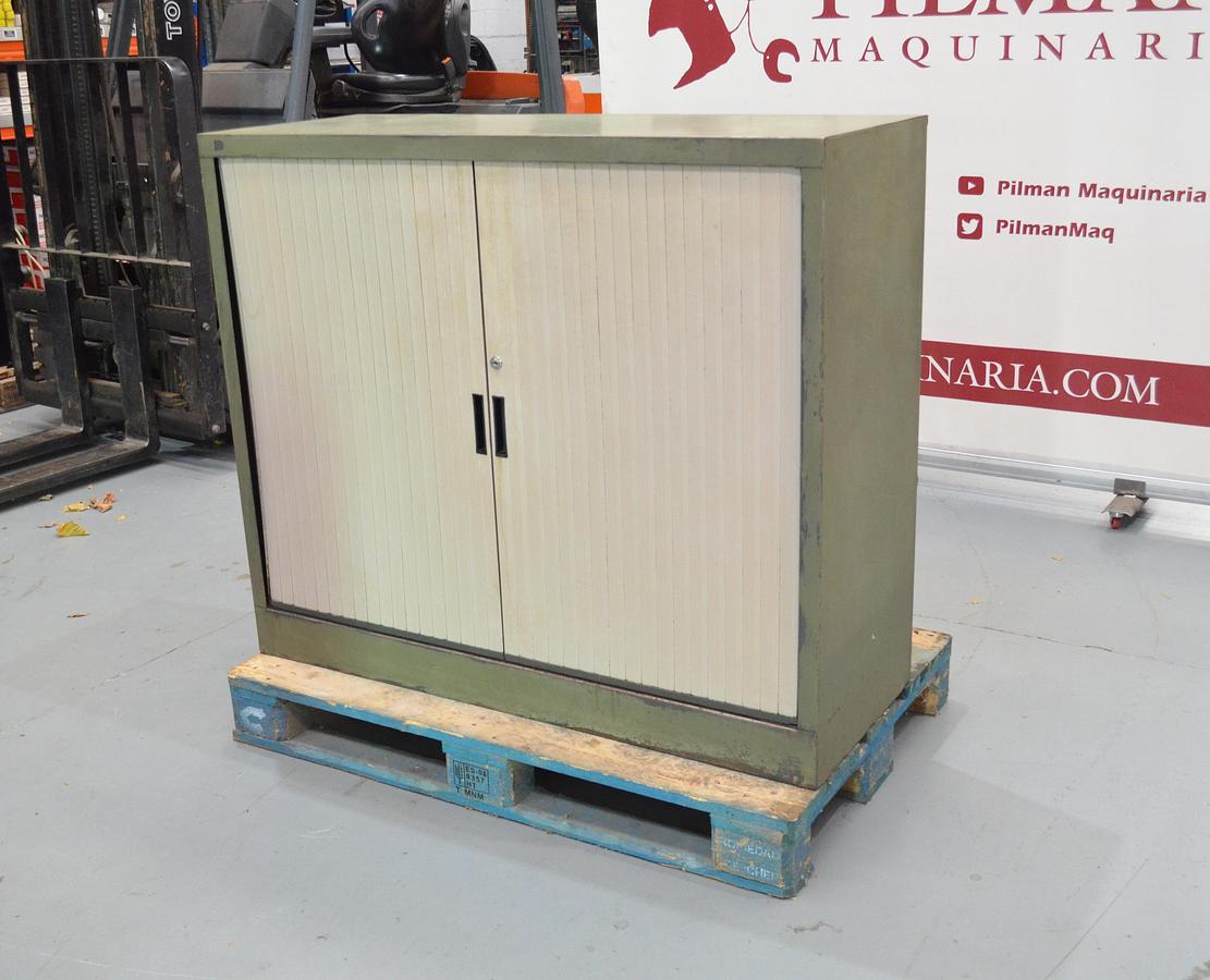 Usado Armario metálico con persiana 1200x450x1020(h)mm