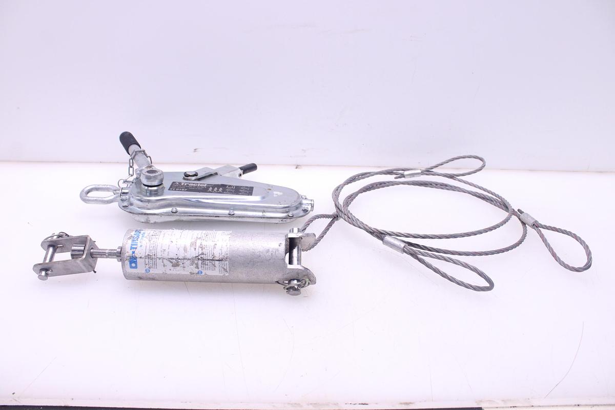 Usado Kit Línea de Vida Temporal Tractel Tirsafe T3