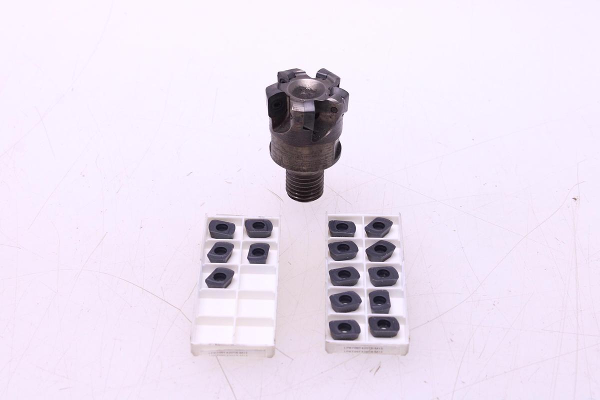 Usado Fresa SECO R217.21-2042.RE-LP09.5A + Widias LPKT09T420TR