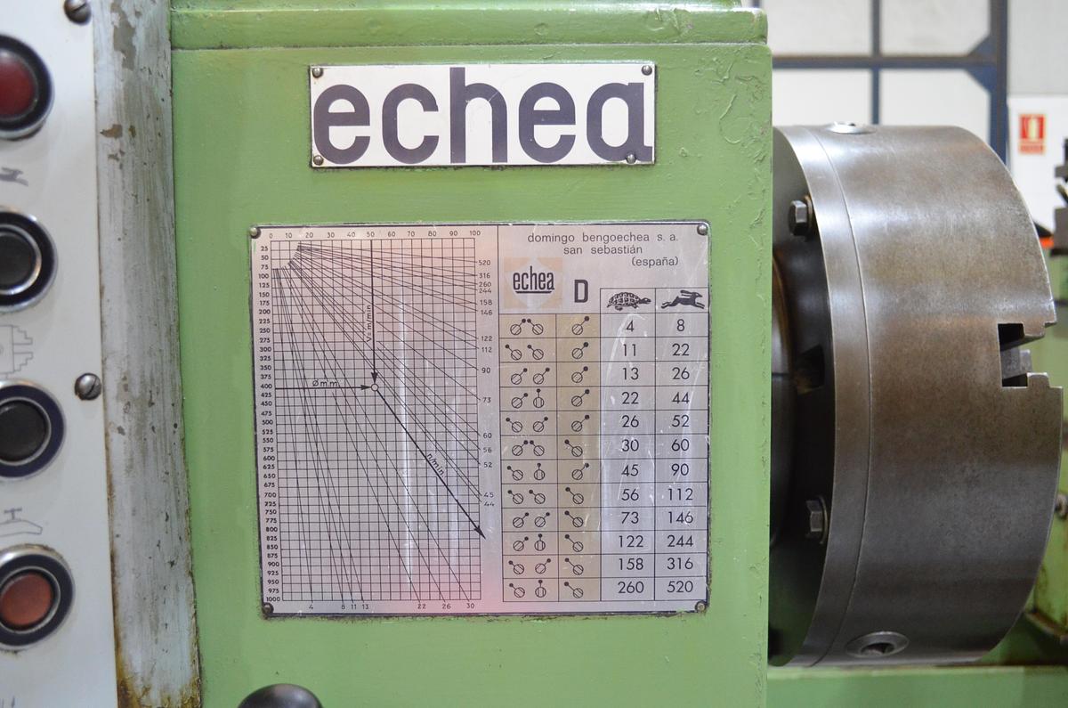 Usado Torno ECHEA D500 6000mm e.p