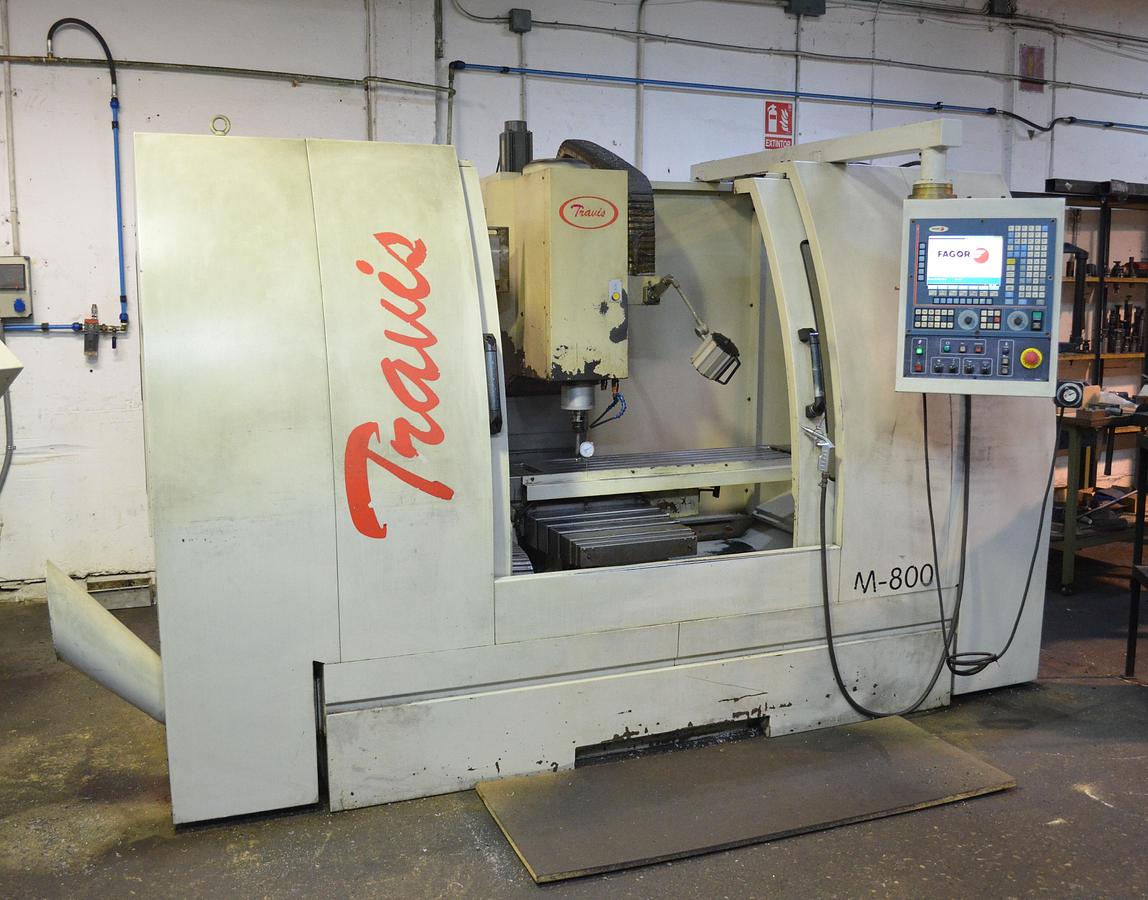 Usado Centro mecanizado Travis M800 2006 cnc Fagor 8055B-M