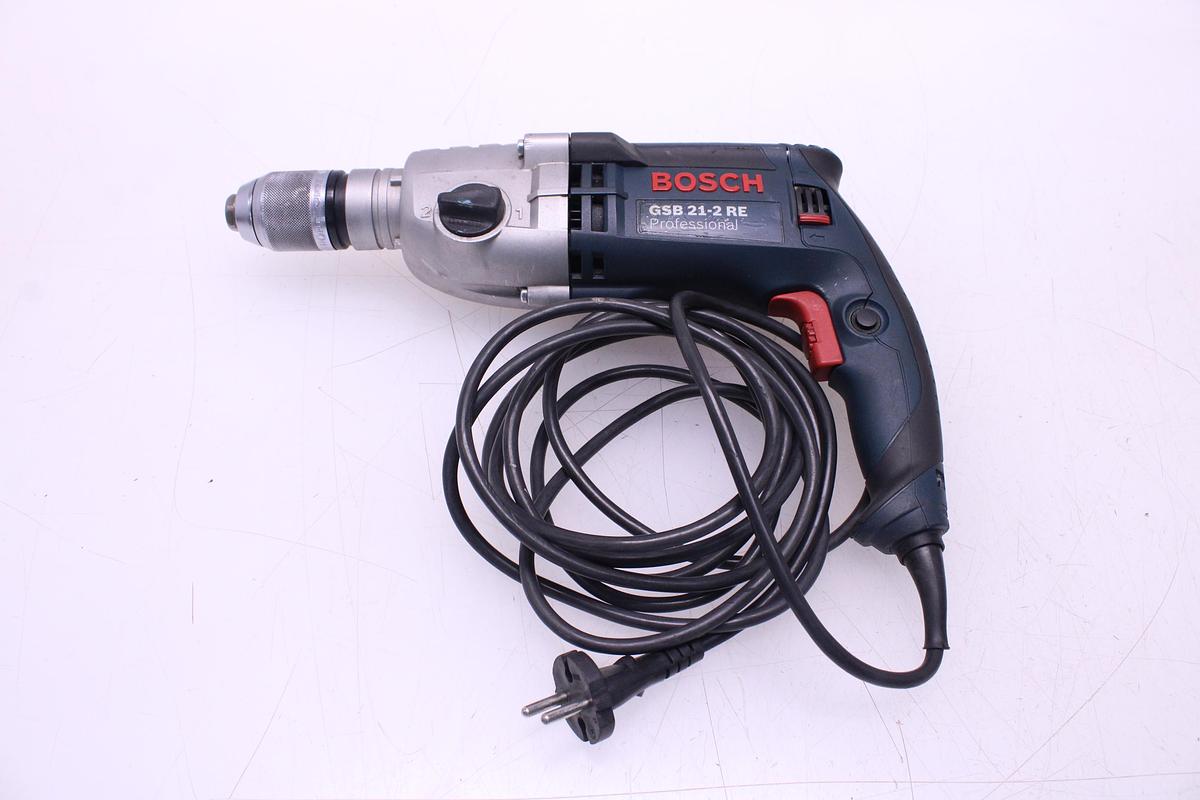 Usado Taladro Percutor BOSCH GSB 21-2 RE Professional