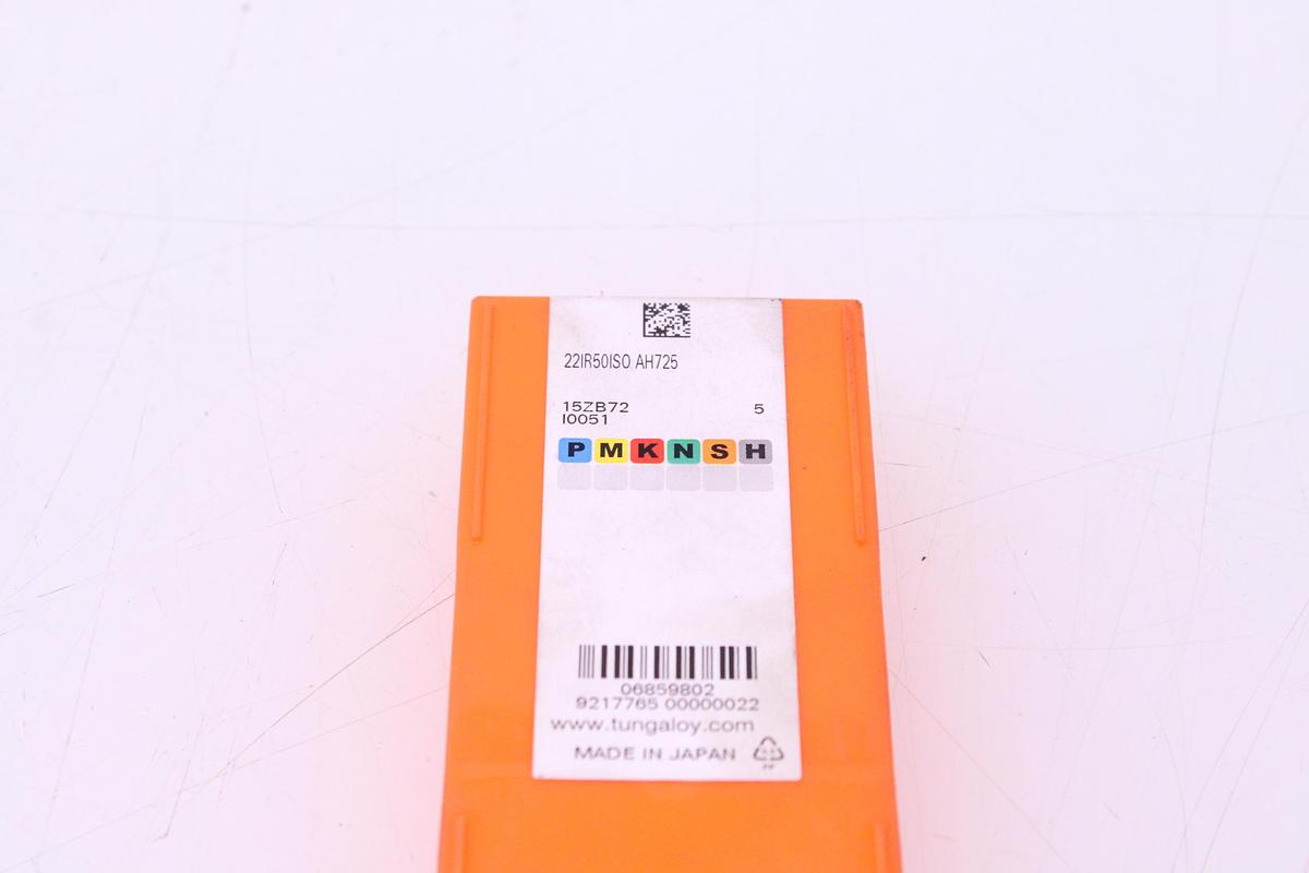 Usado Plaquitas de Widia Tungaloy 22IR50ISO