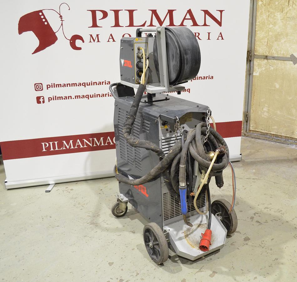 Usado Soldadora mig pulsada y refrigerada STEL Hi-MIG 500P