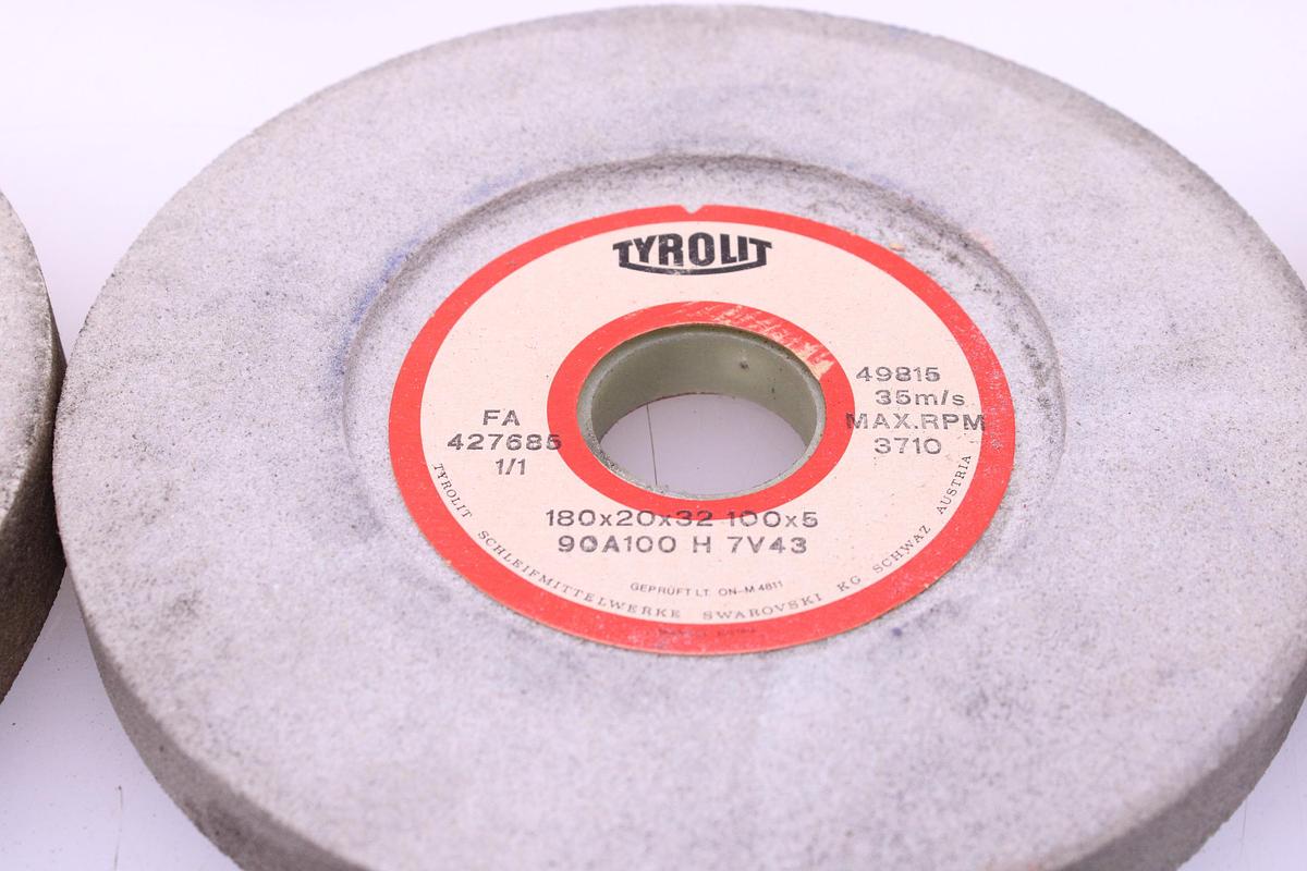 Usado Lote Muelas Esmeriladora Tyrolit 180mm - 14 Unidades