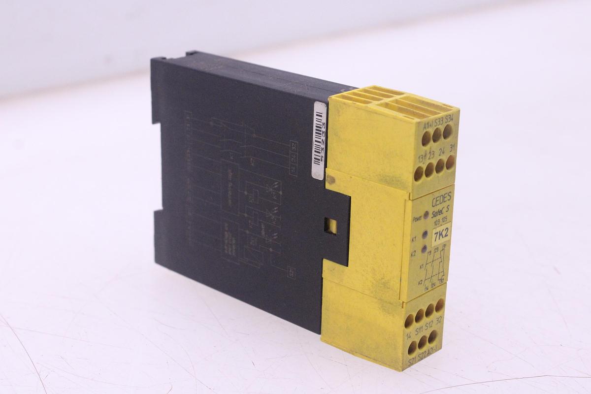 Usado Relé de Seguridad CEDES AG SafeC S