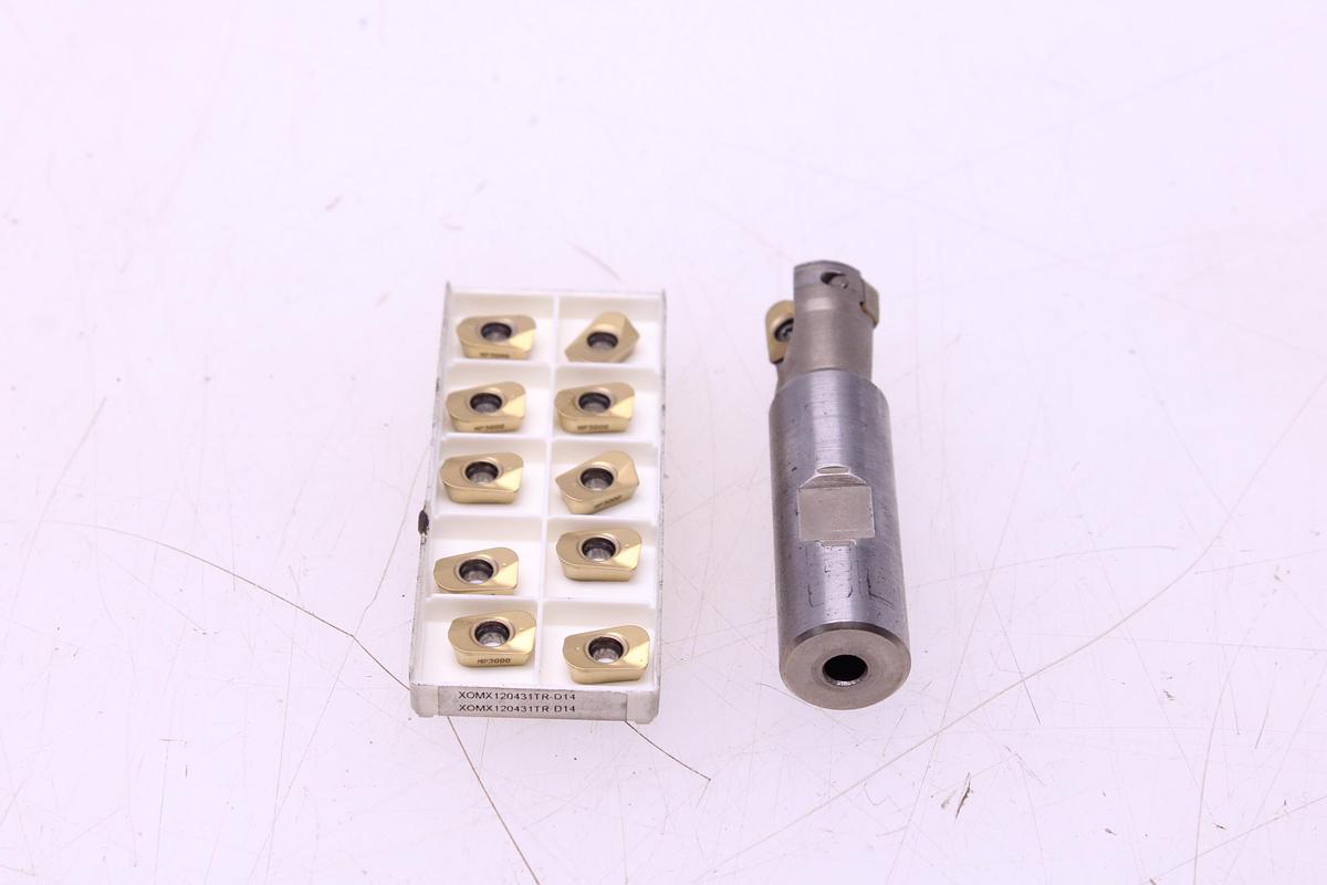 Usado Fresa Portaplaquitas 20mm + Widias XOMX120431TR