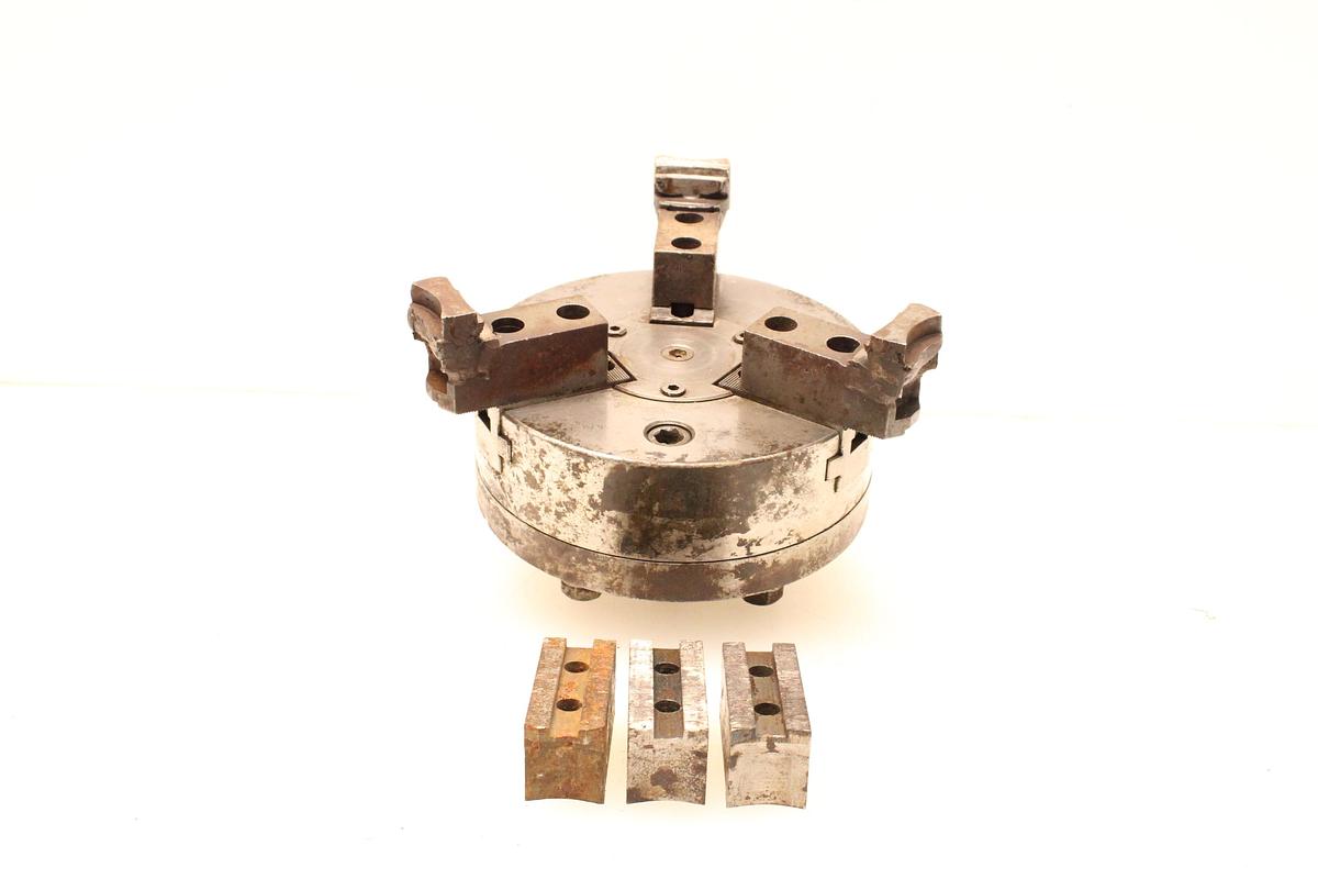 Usado Plato 3 Garras para Torno 240mm + Juego 3 Garras