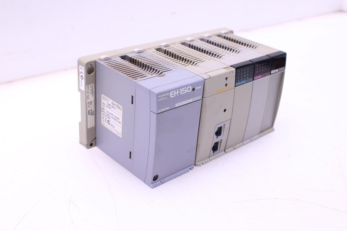 Usado Controlador Programable HITACHI EH-BS3 + Módulos
