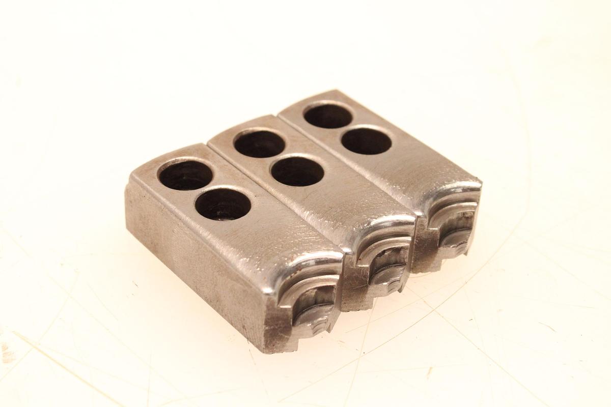 Usado Lote de Juegos de 3 Garras Para Torno