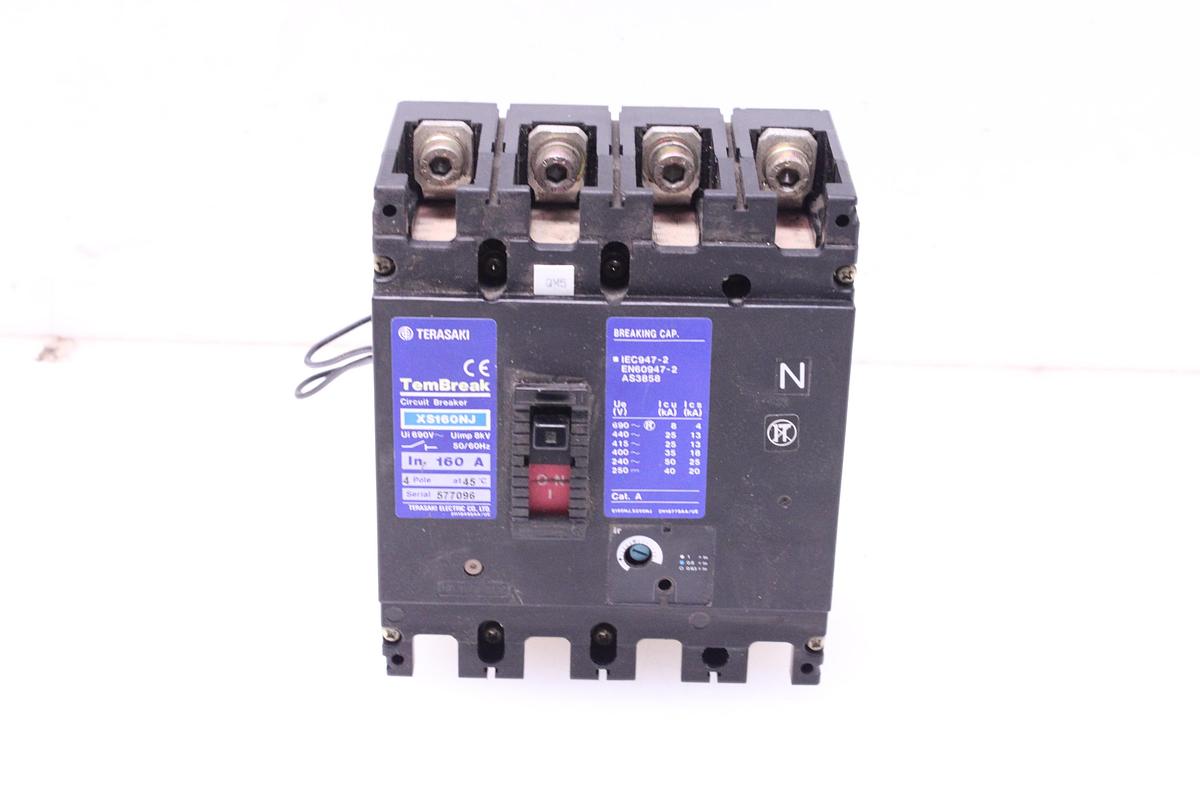 Usado Disyuntor Terasaki TemBreak XS160NJ